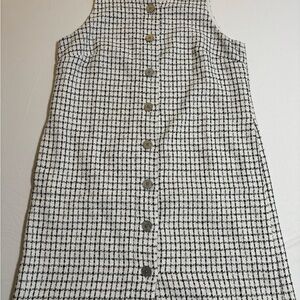 J. Crew Black and White Textured Jacket